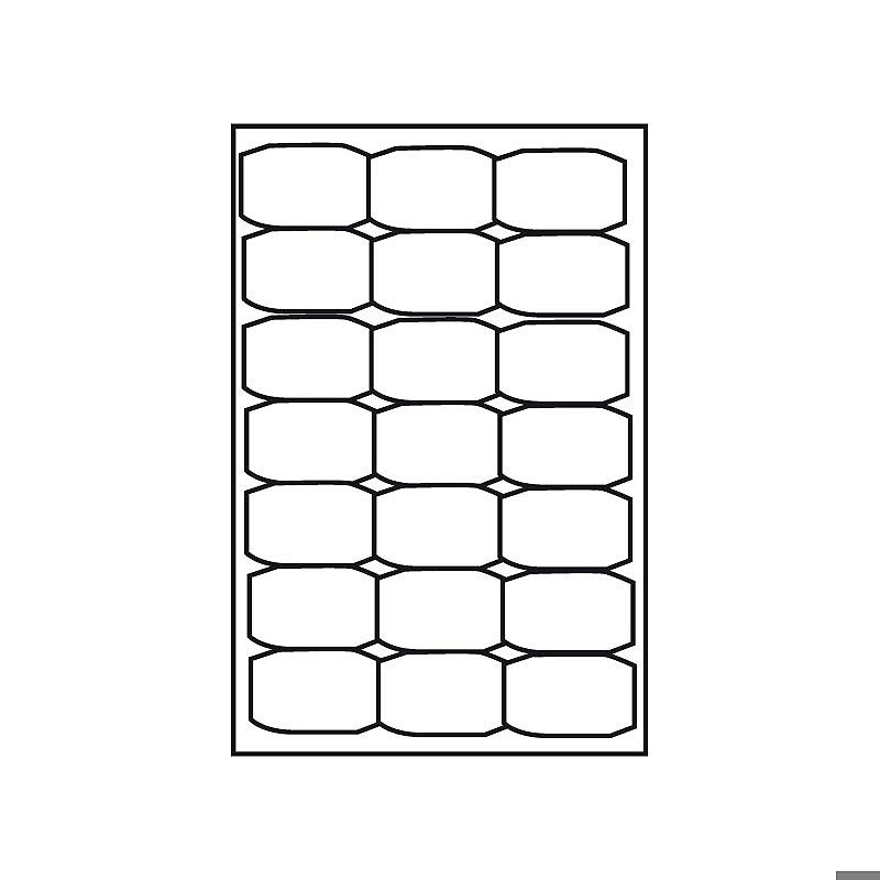 Kopi & Laseretiket 635x381mm 100 Pakk