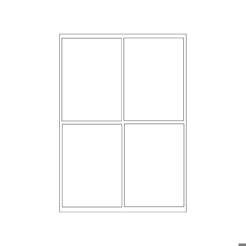 Kopi & Laseretiket 991x139mm 25 Pakk