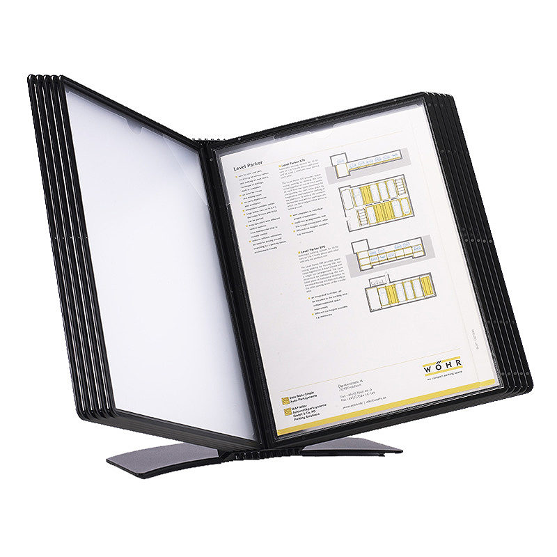Wera Clickmount Borddisplay A5 for 20 Rammer Sort