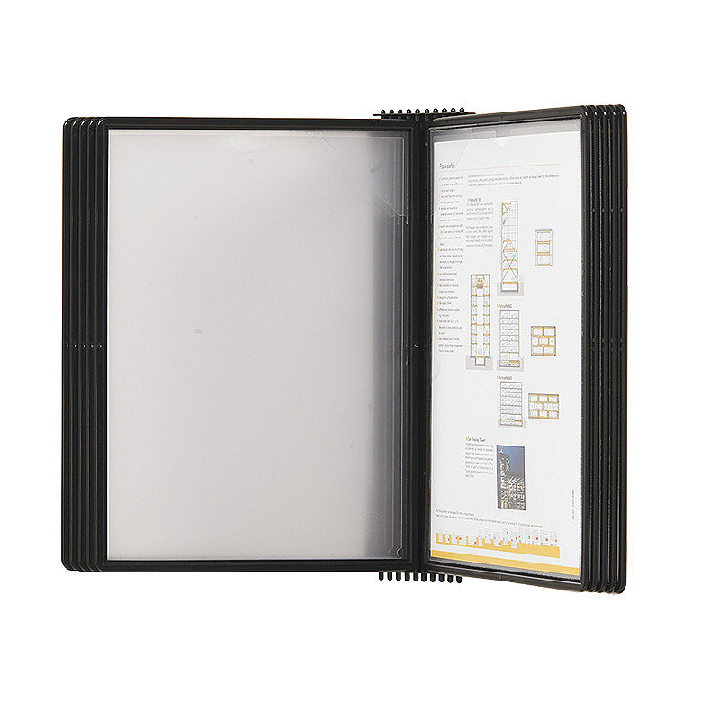 Wera Clickmount Vægdisplay A4 for 20 Rammer Sort
