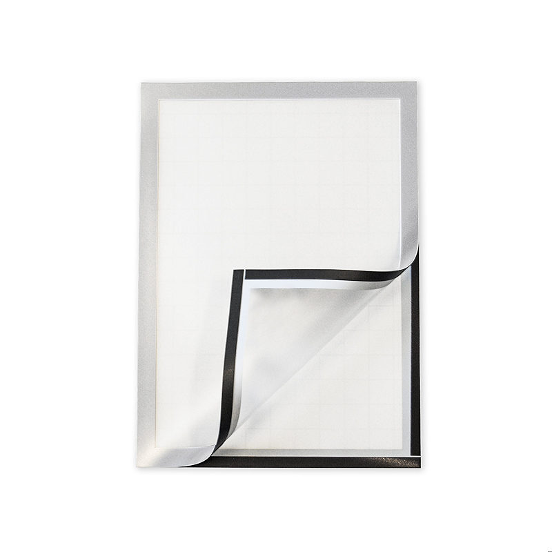 Wera Selvklæbende Flytbar Displayramme A4 2 Pack Grå
