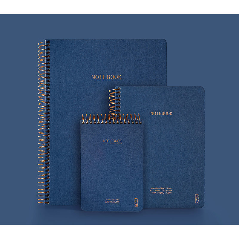KOZO Notesbog A6 Premium Navy