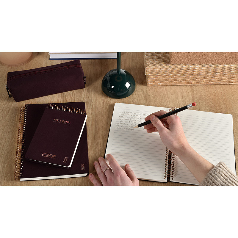 KOZO Notesbog A4 Premium Coffee