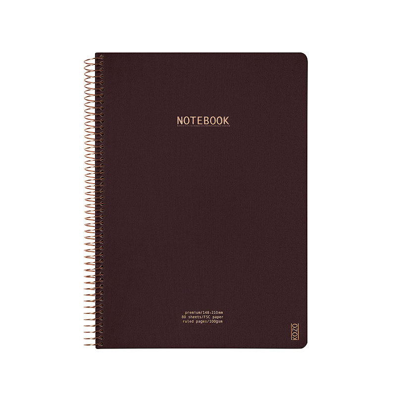 KOZO Notesbog A4 Premium Coffee - Billede 6