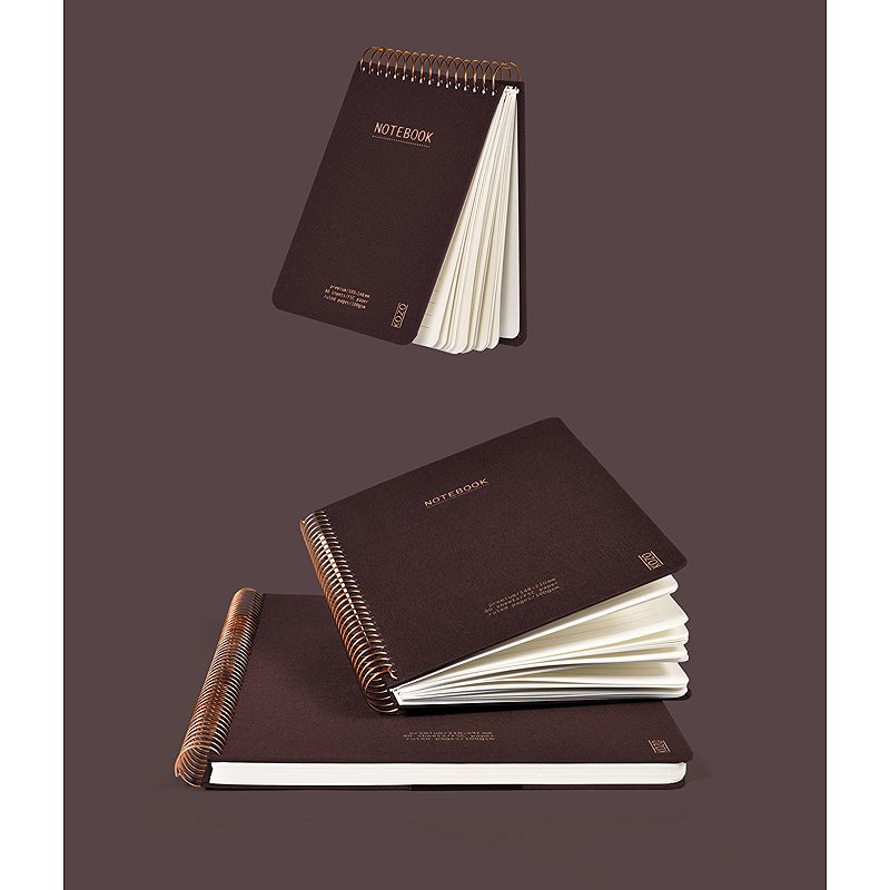 KOZO Notesbog A6 Premium Coffee - Billede 3