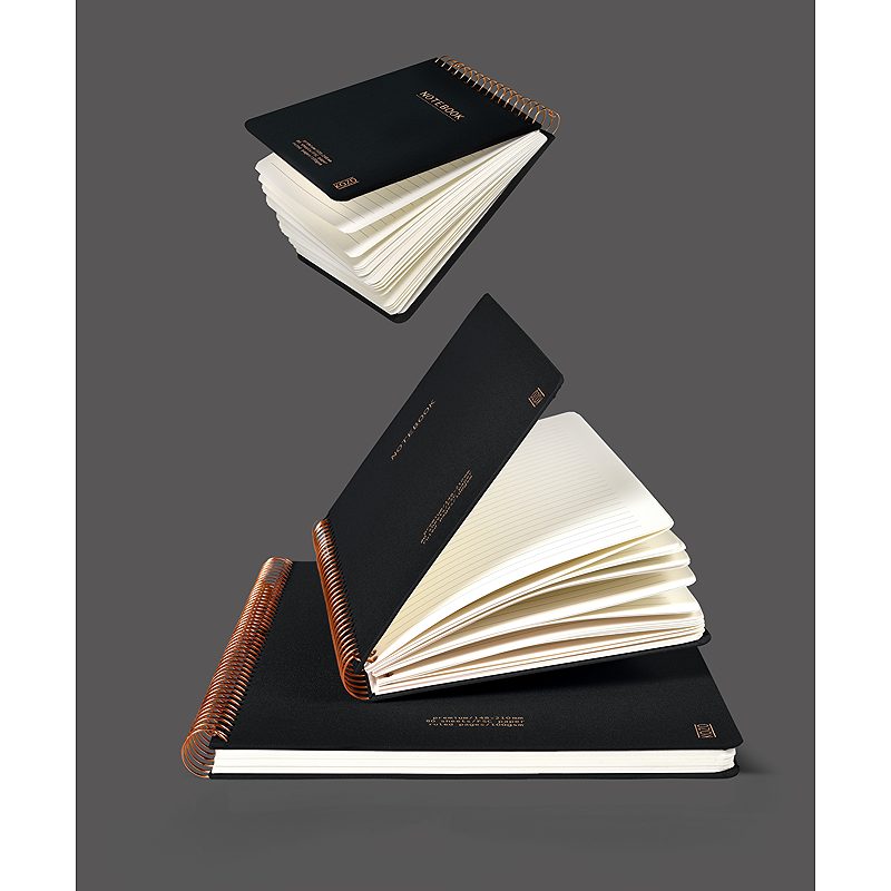 KOZO Notesbog A5 Premium Black - Billede 3