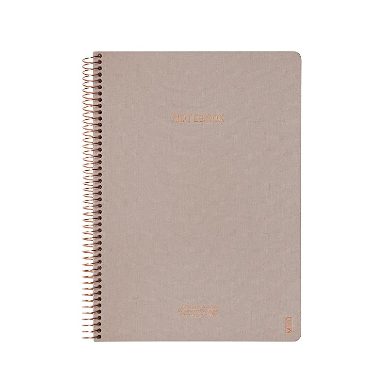 KOZO Notesbog A4 Premium Sand - Billede 2