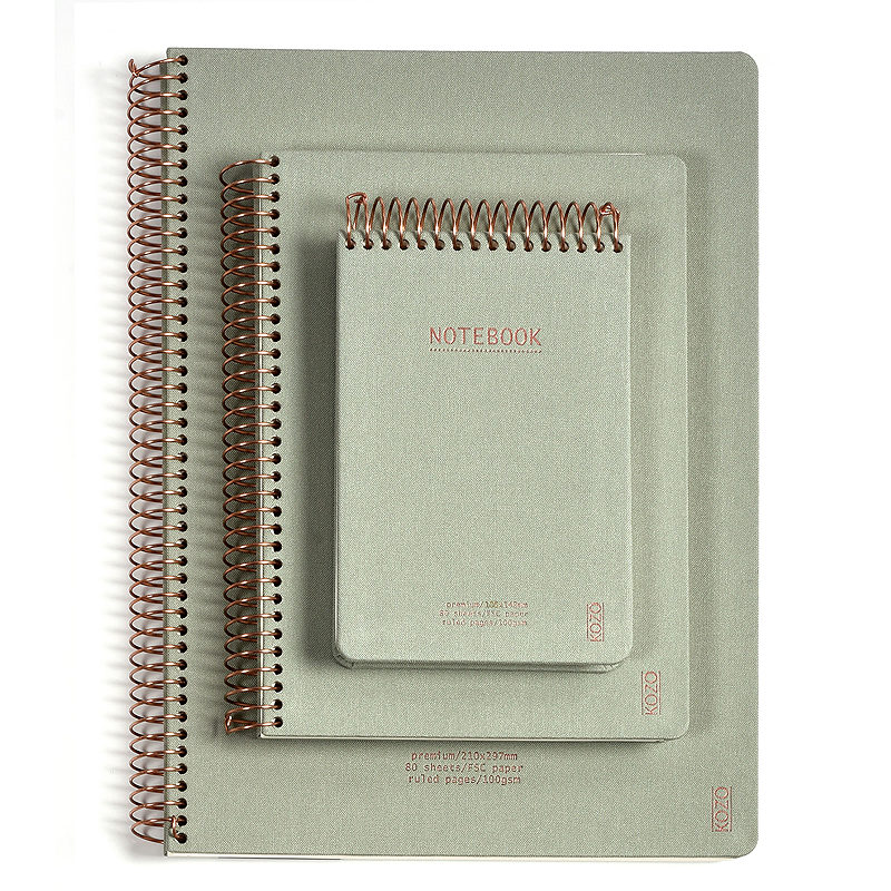 KOZO Notesbog A6 Premium Aloe Vera