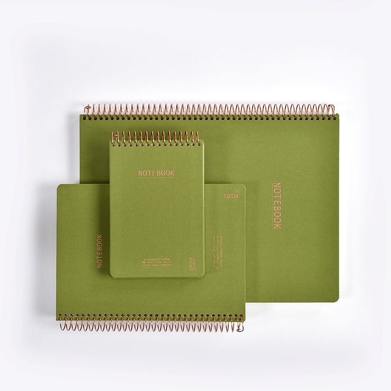 KOZO Notesbog A6 Premium Olive Green