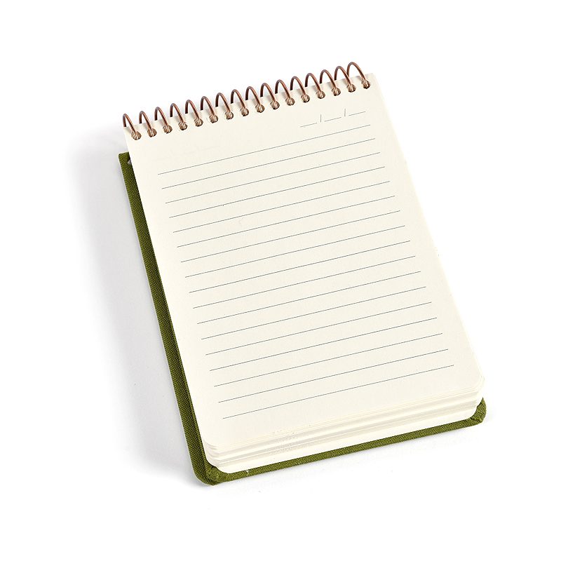 KOZO Notesbog A6 Premium Olive Green - Billede 4