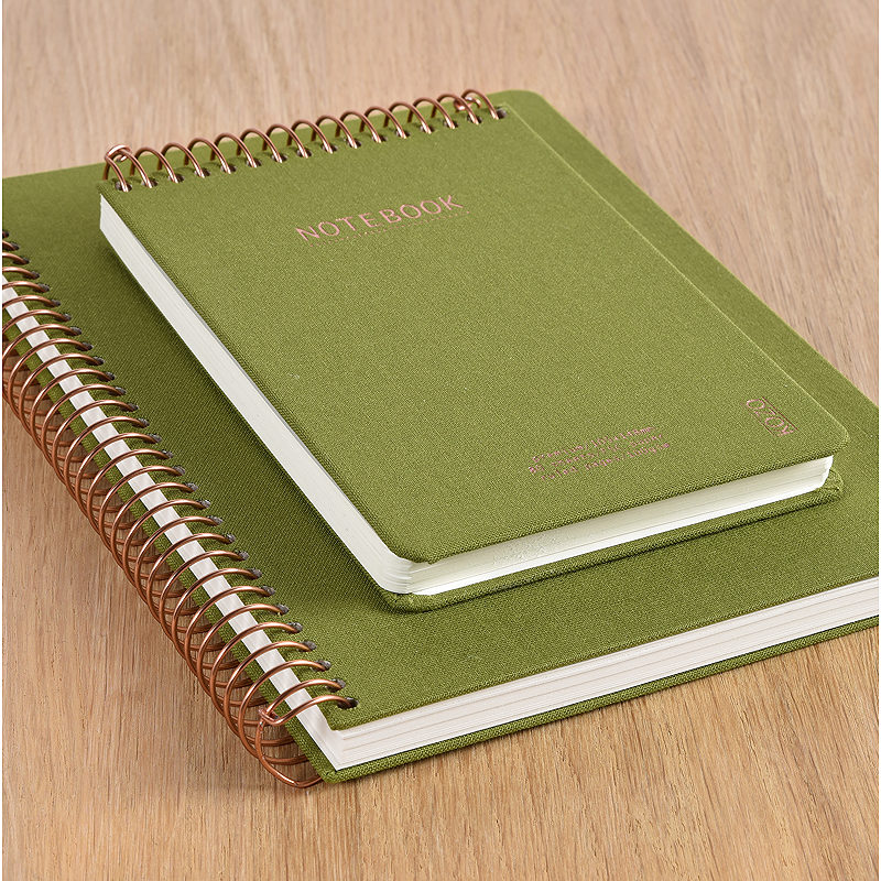 KOZO Notesbog A6 Premium Olive Green - Billede 6