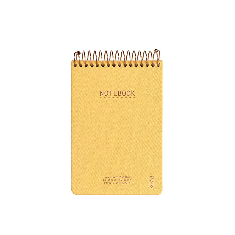 KOZO Notesbog A6 Premium Honey - Billede 5