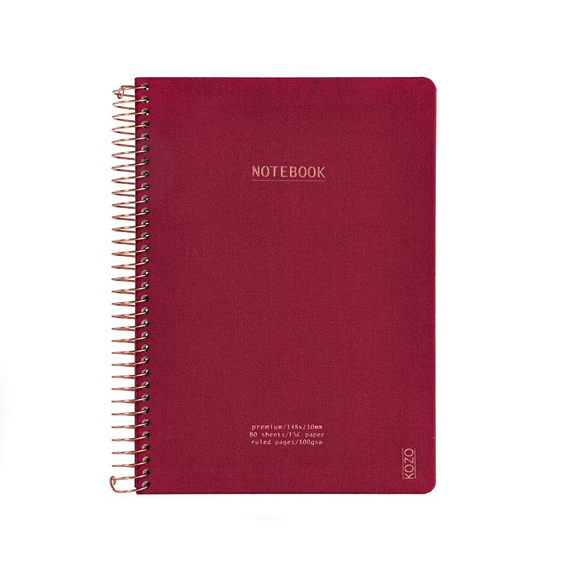 KOZO Notesbog A5 Premium Berry - Billede 4
