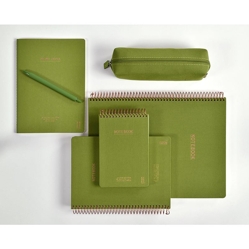 KOZO Kuglepen Sort Blæk Olive Green - Billede 3