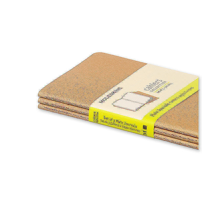 Cahier Journal Blank Pocket Kraft 3-Pak - Billede 4
