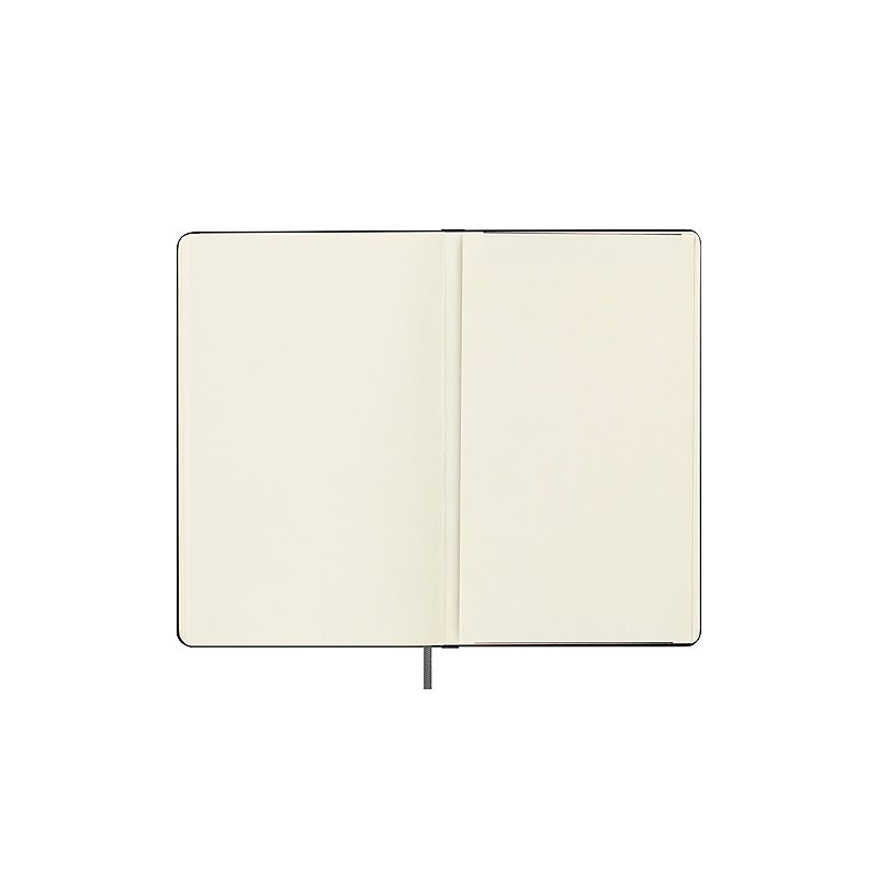 Smart Notesbog Hard Linjeret Large Sort