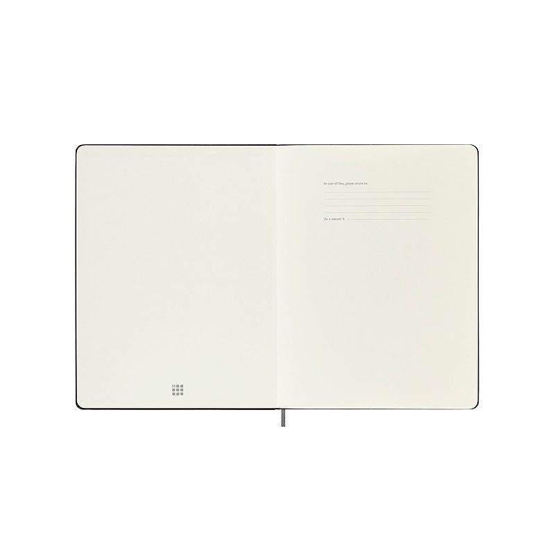 Smart Notesbog Hard Linjeret XL Black - Billede 3