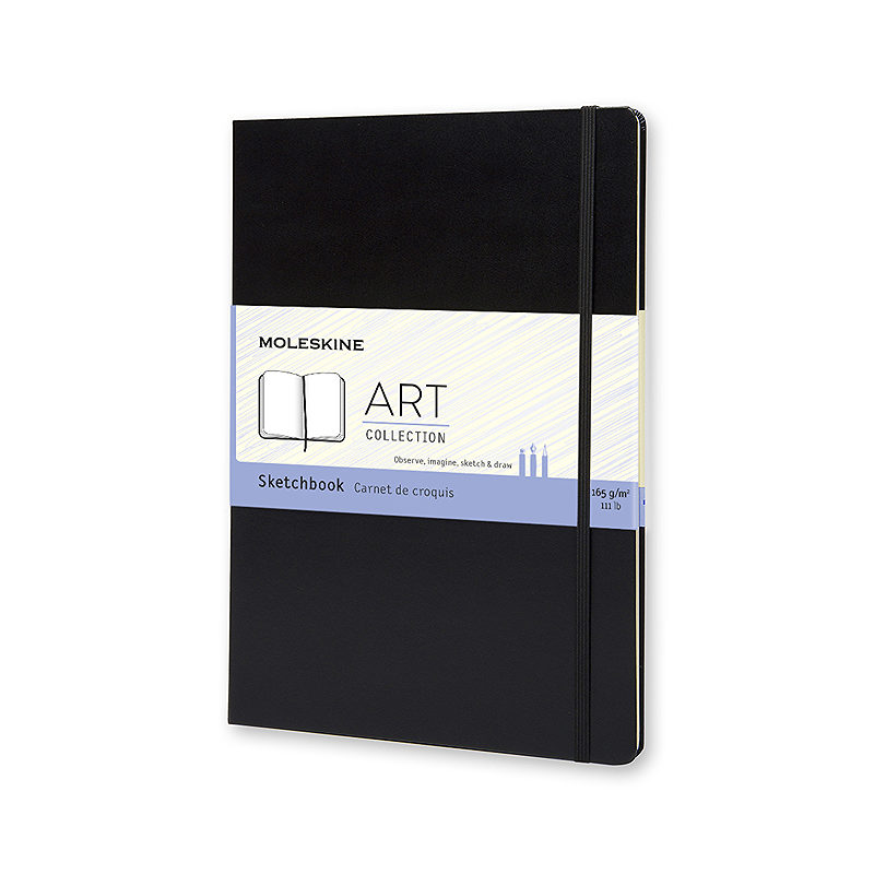 Art Skitsebog A4 Sort