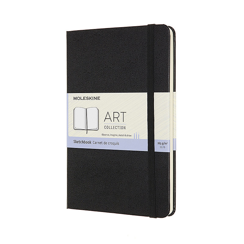 Art Skitsebog Medium Sort