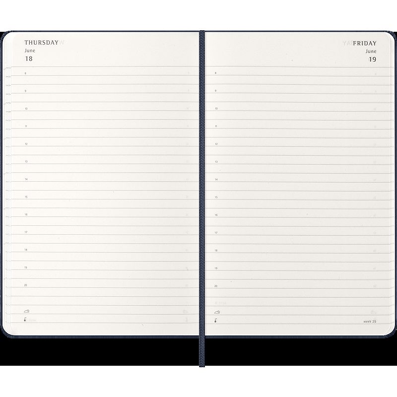 Classic Hard 12M Daily Large Sapphire Blue 2026 - Billede 5