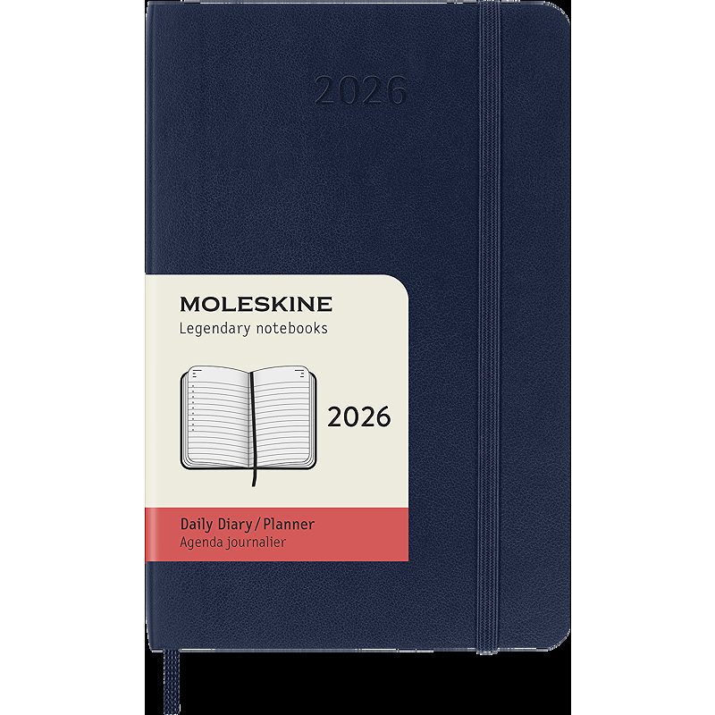 Classic Soft 12M Daily Pocket Sapphire Blue 2026