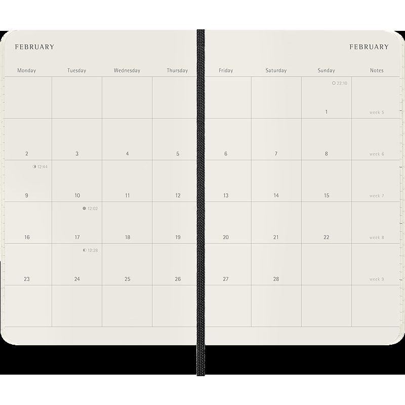 Classic Soft 12M MonthNote Pocket Sort 2026 - Billede 5