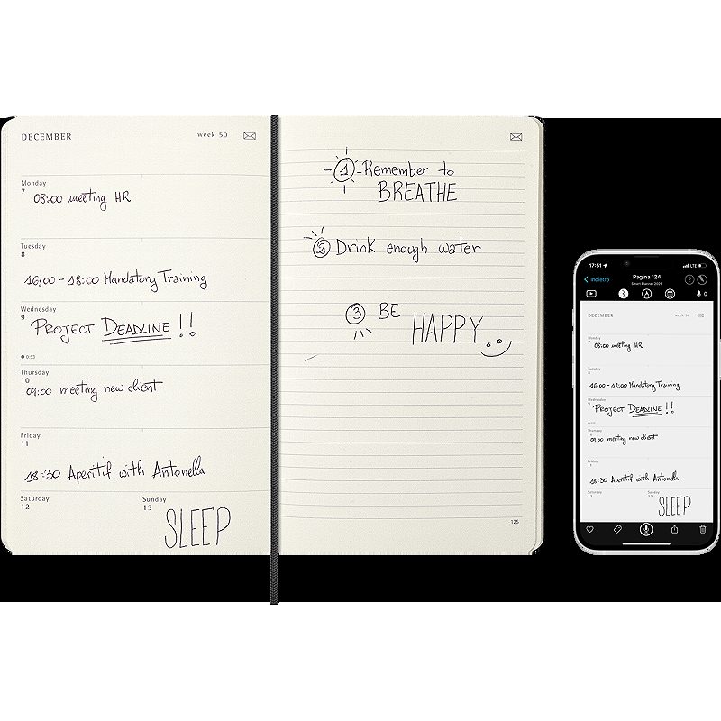 Smart Digital Planner 12M Week Note Large Sort 2026 - Billede 4