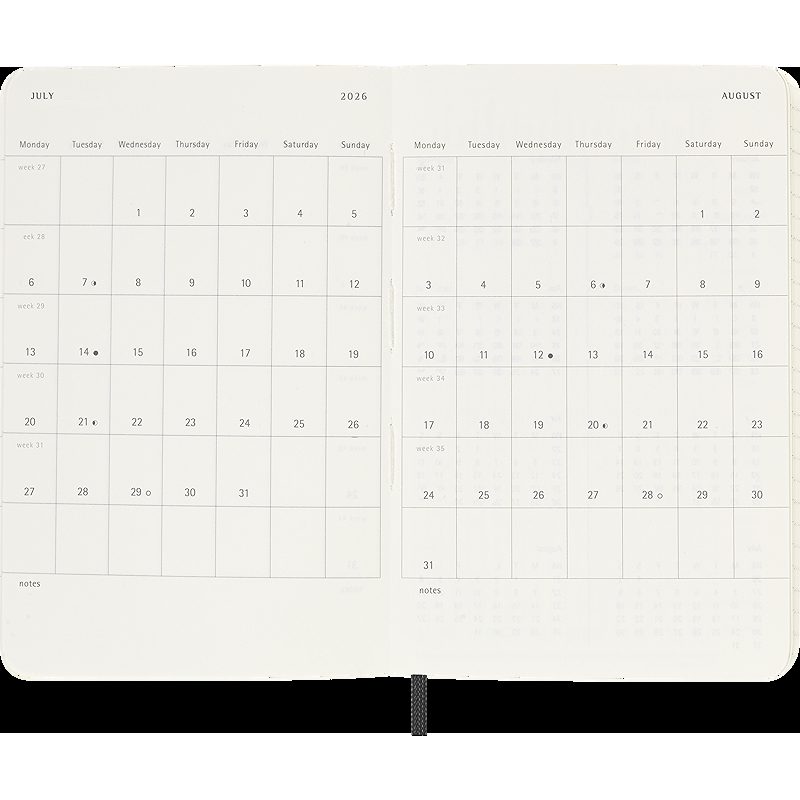 Classic Soft 12M Weekly Horizontal Pocket Sort 2026 - Billede 4