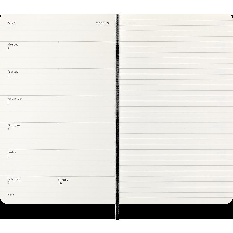 Classic Soft 12M Week Note Large Sort 2026 - Billede 7
