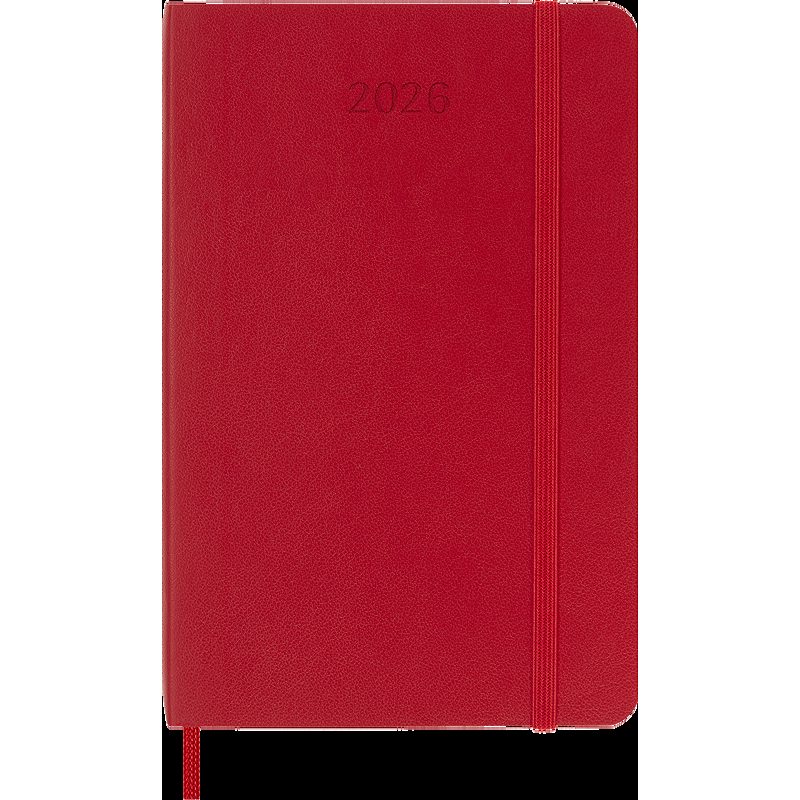 Classic Soft 12M Week Note Pocket Rød 2026 - Billede 7