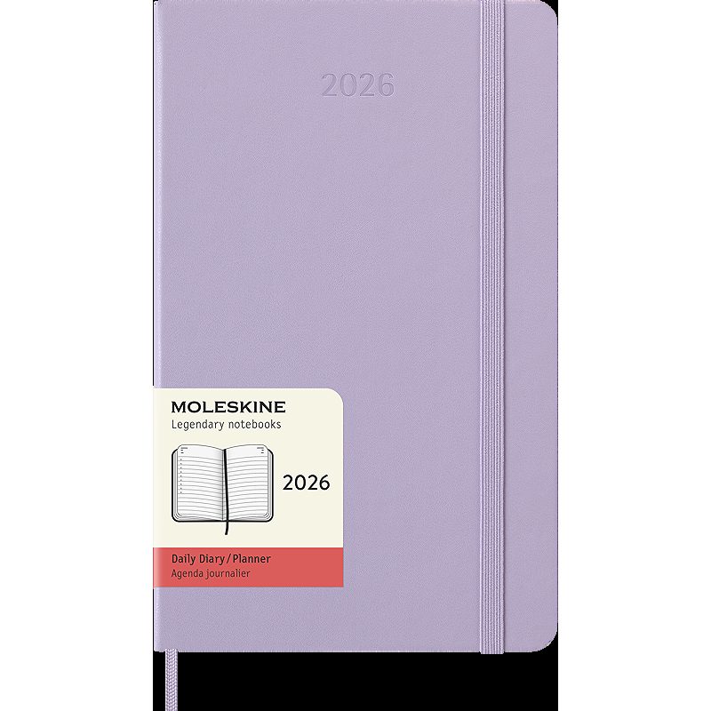 Classic Hard 12M Daily Large Pastel Lilac 2026