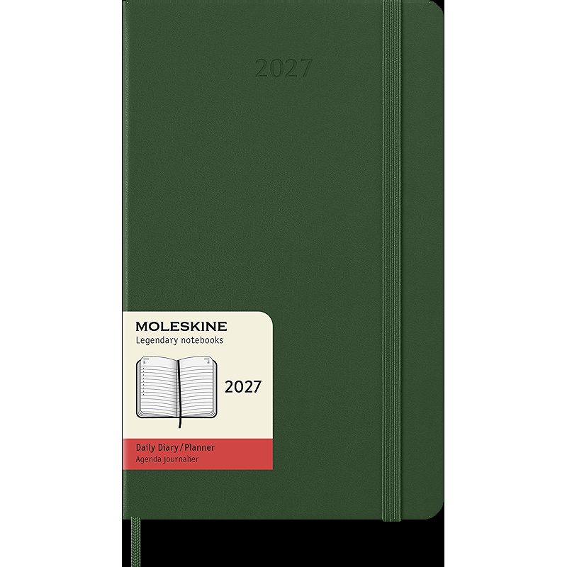 Classic Hard 12M Daily Large Myrtle Green 2027