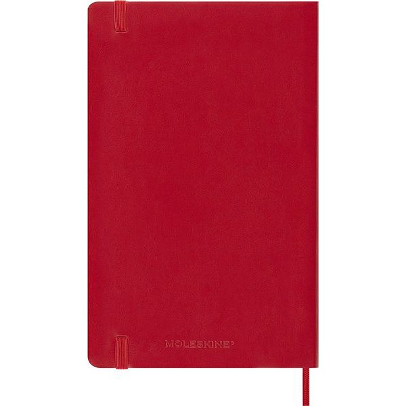 Classic Soft 12M Daily Large Rød 2027