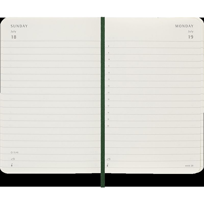 Classic Soft 12M Daily Pocket Myrtle Green 2027 - Billede 5