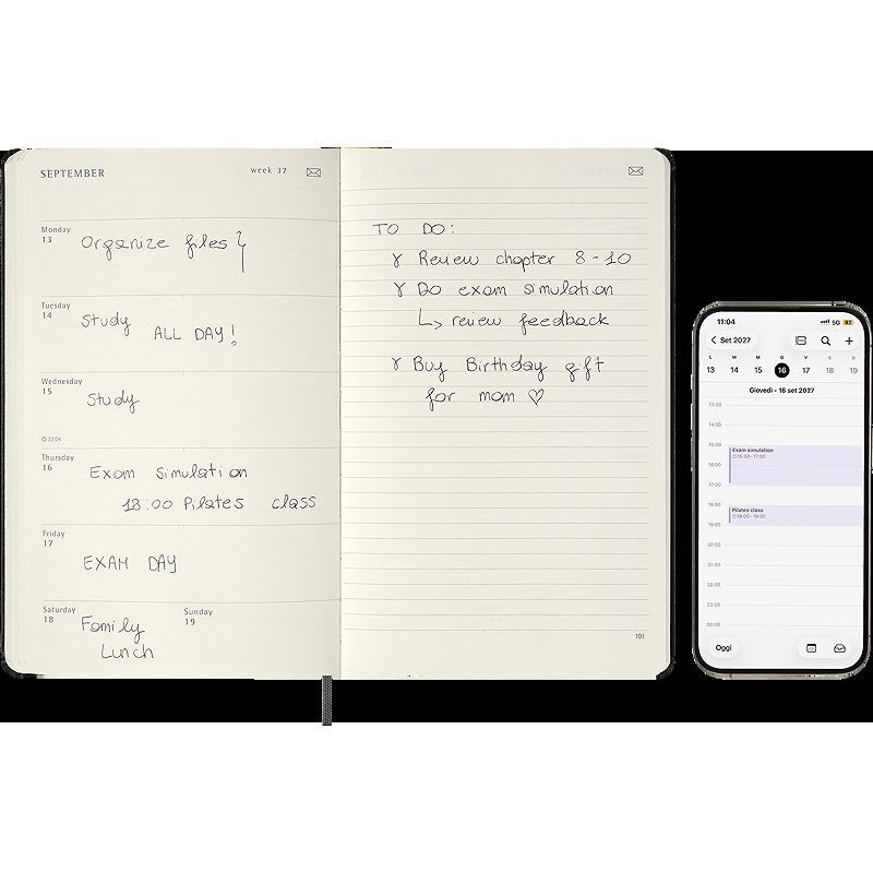Smart Digital Planner 12M Week Note Large Sort 2027 - Billede 4