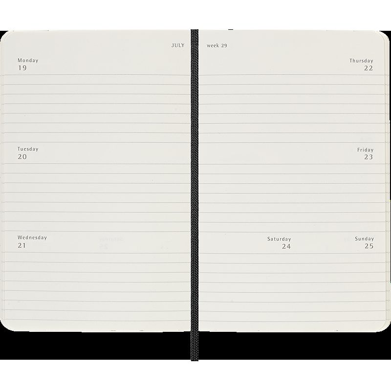 Classic Soft 12M Weekly Horizontal Pocket Sort 2027 - Billede 5