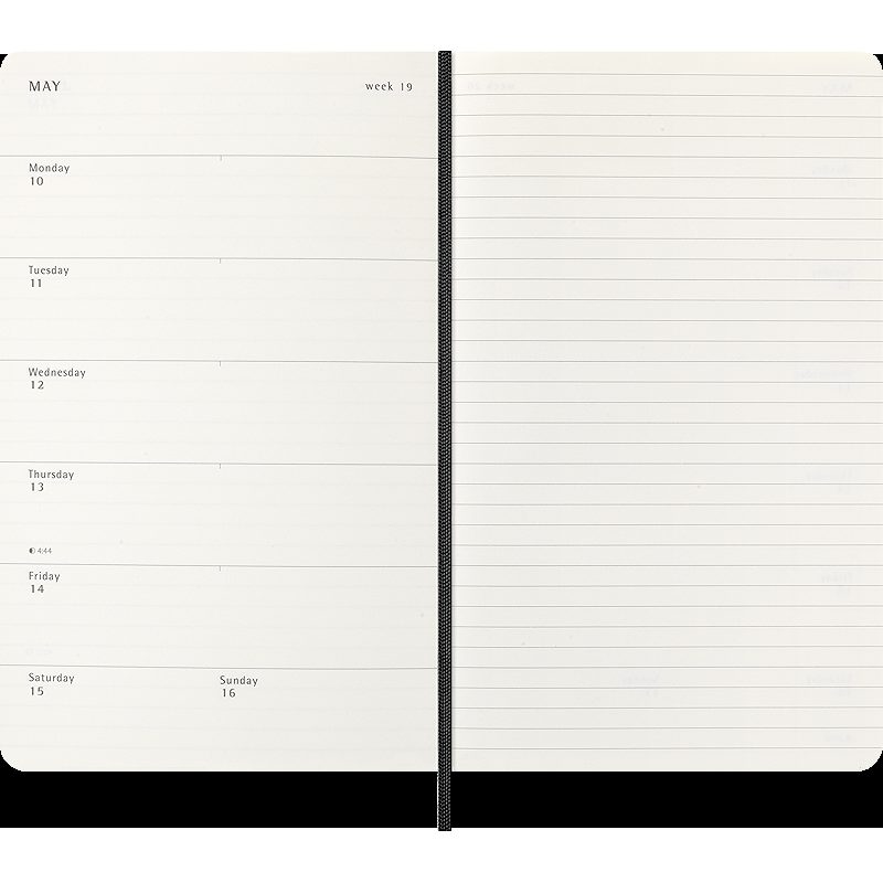 Classic Soft 12M Week Note Large Sort 2027 - Billede 5