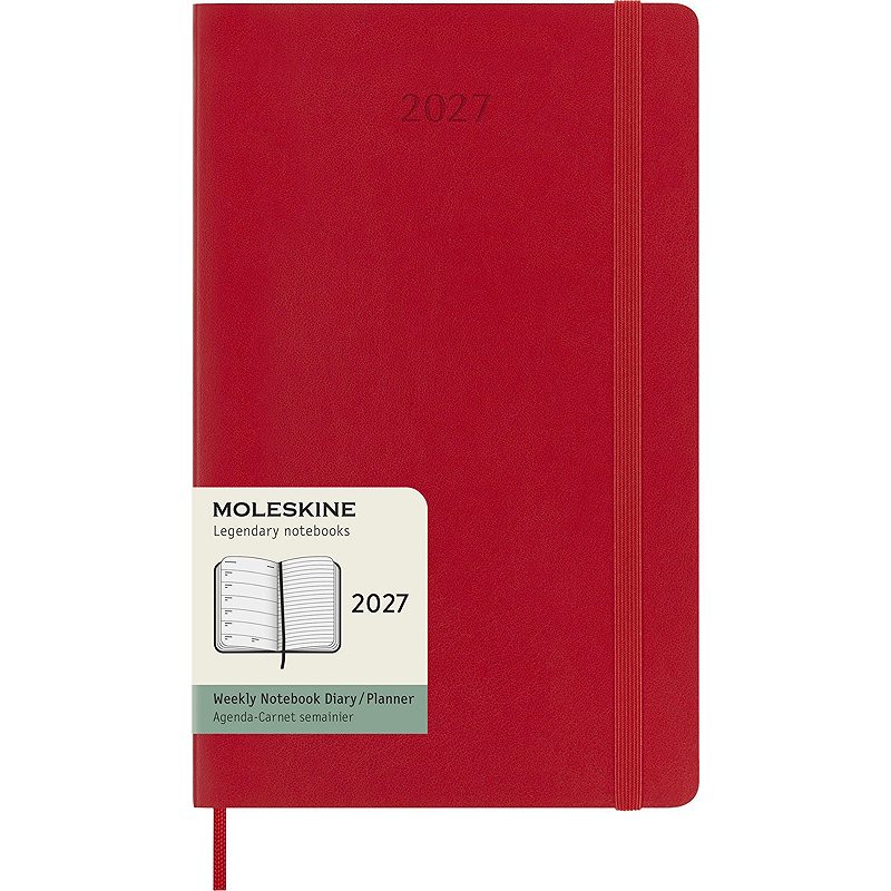 Classic Soft 12M Week Note Large Rød 2027