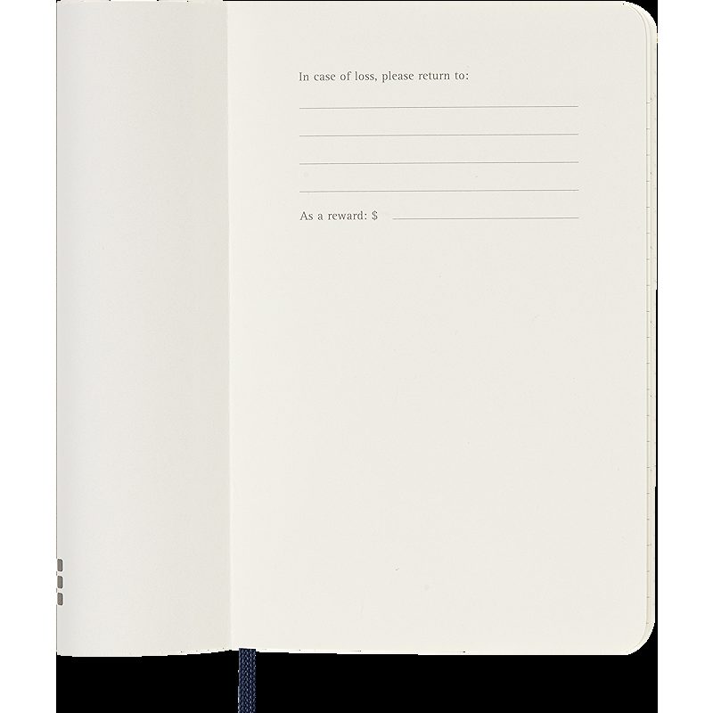 Classic Soft 12M Week Note Pocket Sapphire Blue 2027 - Billede 6