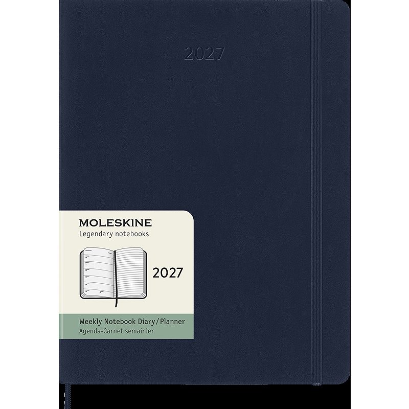Classic Soft 12M Week Note XL Sapphire Blue 2027