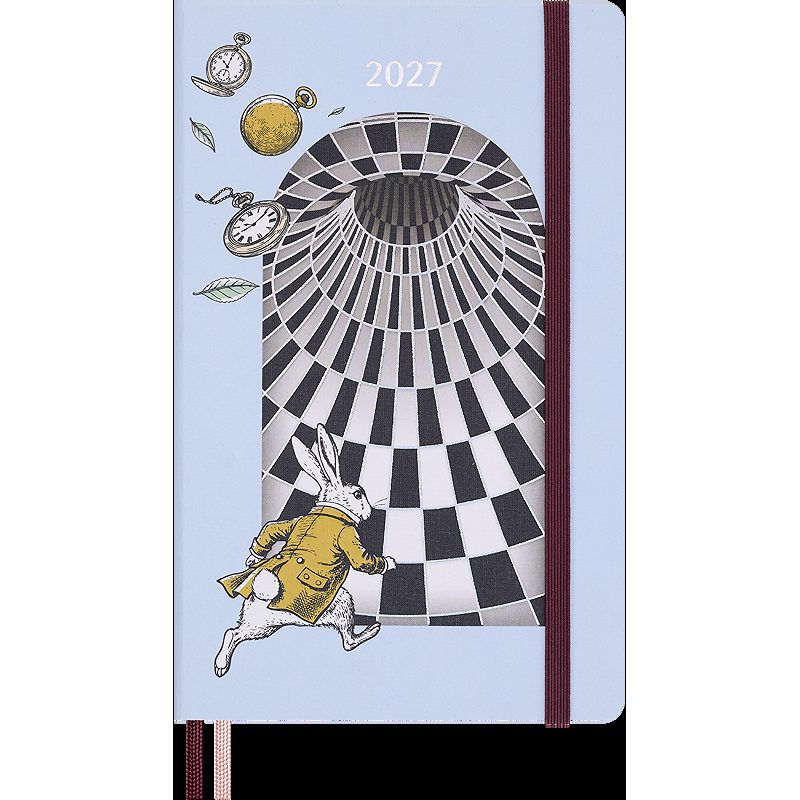 Classic Hard 12M Daily Large Alice in Wonderland 2027 - Billede 6