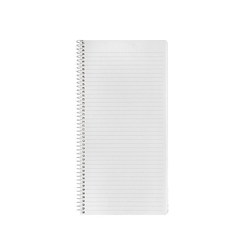 Spiralblok 148x295mm Linjeret 96 Ark 70g - Billede 3