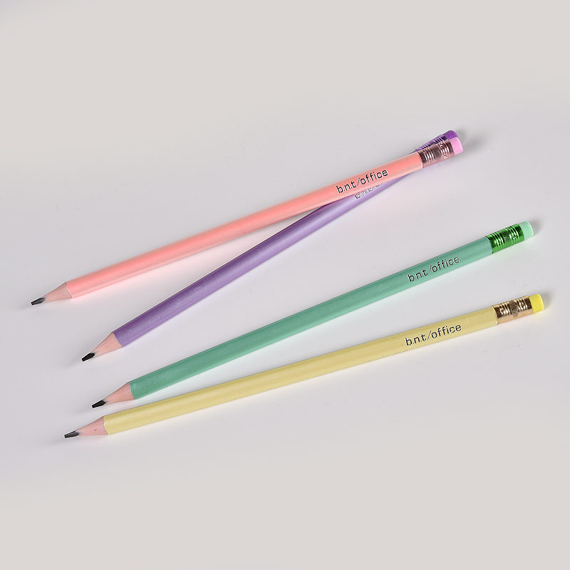 Blyanter Viskelæder 4 stk Pastel - Billede 2