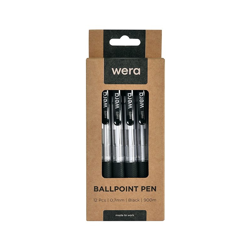 Wera Kuglepen OFFICE 07mm Sort - Billede 2