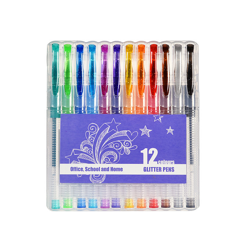 Glitterpenne OFFICE 12 Pakk - Billede 3