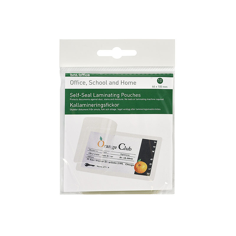 Wera Kallamineringlommer 54x86mm 10 Pack