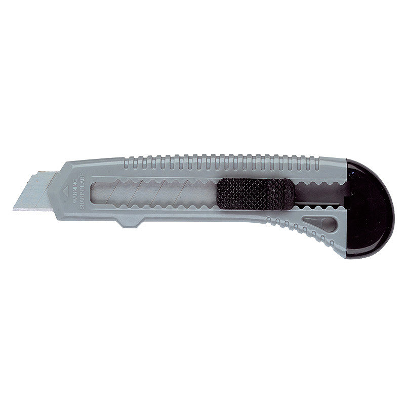 Grippie Hobbykniv 18mm Låsbar Grå - Billede 3