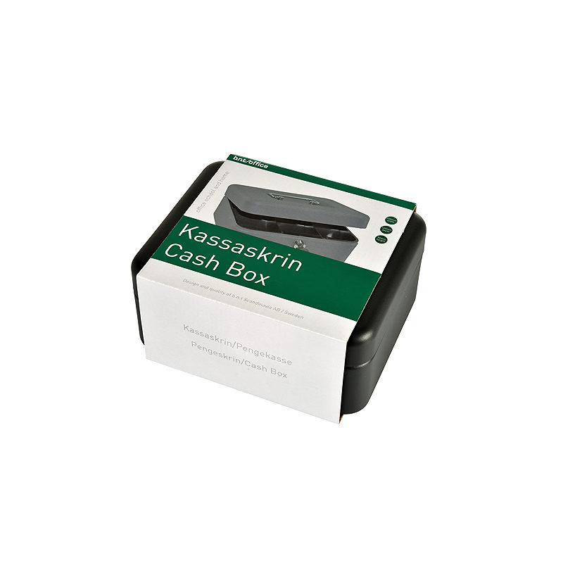 Pengekasse 8 Tomme Sort - Billede 2