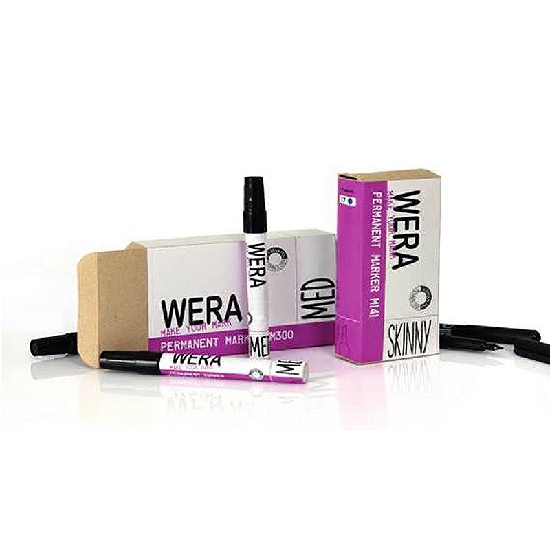 Wera Permanent Marker 1-3mm Grøn - Billede 3