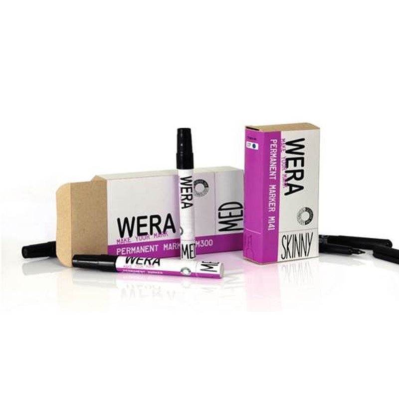 Wera Permanent Marker 2-10mm Sort - Billede 4
